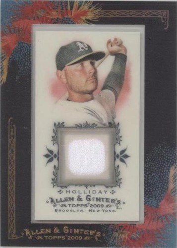 2009 Topps Allen & Ginter's - Matt Holliday #AGR-MH
