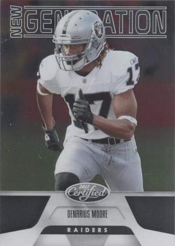 2011 Panini Certified Denarius Moore #176