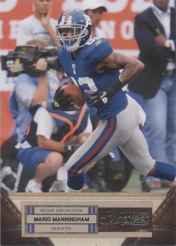 2011 Panini Timeless Treasures Mario Manningham #58