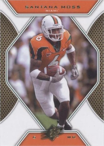 2010 SPx Santana Moss #36