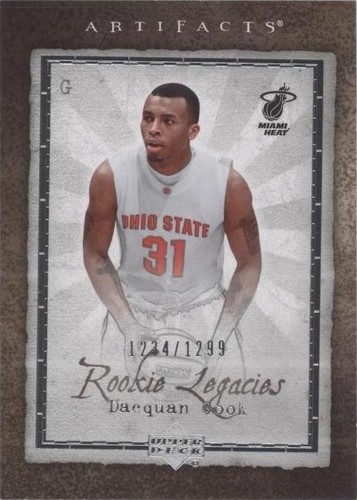 2007-08 Upper Deck Artifacts - Daequan Cook #121