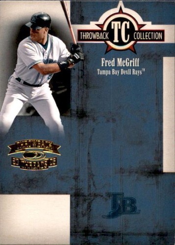 2005 Donruss Throwback Threads - Fred McGriff #TC-69