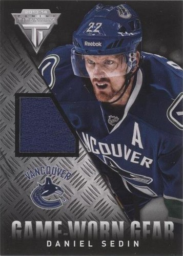 2013-14 Panini Titanium - Daniel Sedin #GG-DS