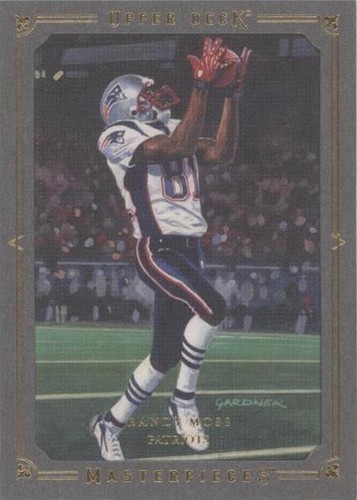 2008 Upper Deck Masterpieces Randy Moss #69