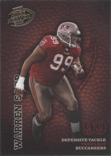 2003 Playoff Hogg Heaven Warren Sapp #135