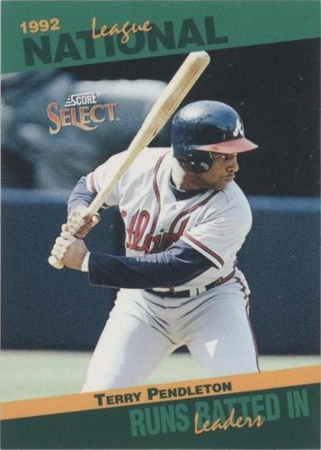 1993 Score - Terry Pendleton #35