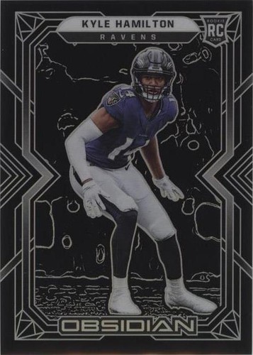 2022 Panini Obsidian Kyle Hamilton #132