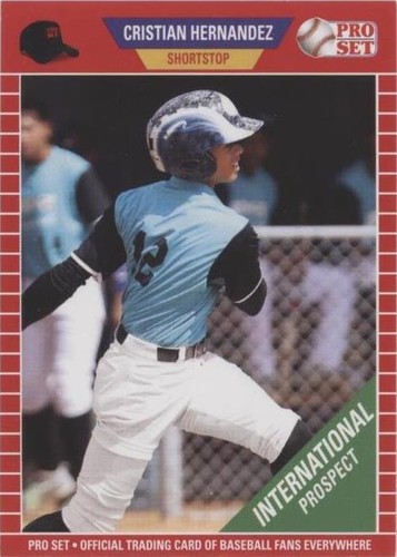 2021 Leaf Pro Set Baseball Blaster - Cristian Hernandez #PS04