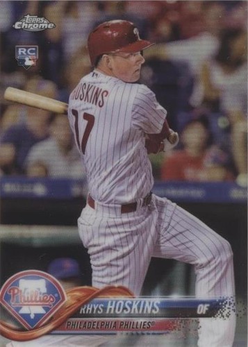2018 Topps Chrome - Rhys Hoskins #259