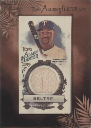 2019 Topps Allen & Ginter - Adrian Beltre #MFR-AB