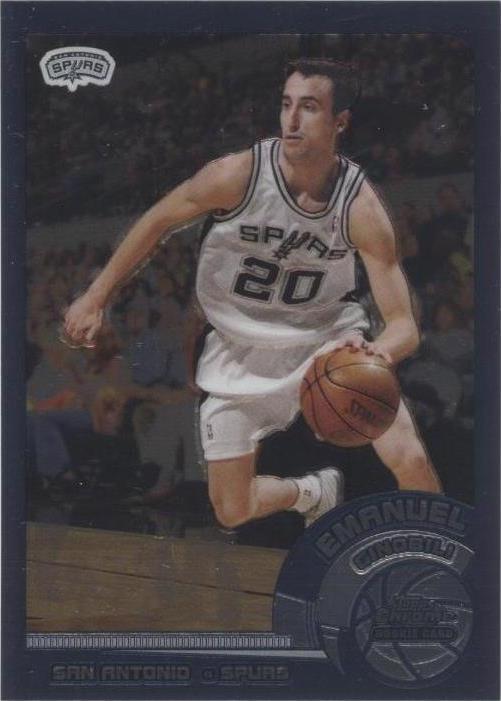 PSA 9 Emanuel Ginobili 2003 Upper Deck Sweet Shot AUTOGRAPH