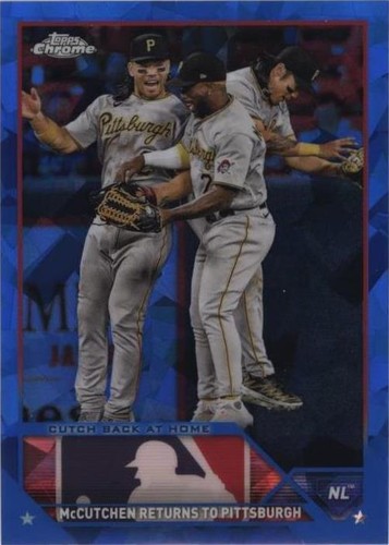 2023 Topps Chrome Update Series Sapphire Edition - Andrew McCutchen Connor Joe #USCS69