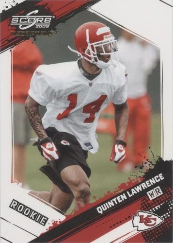 2009 Score Inscriptions Quinten Lawrence #386