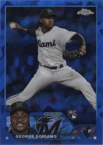 2023 Topps Chrome Update Series Sapphire Edition - George Soriano #USCS26
