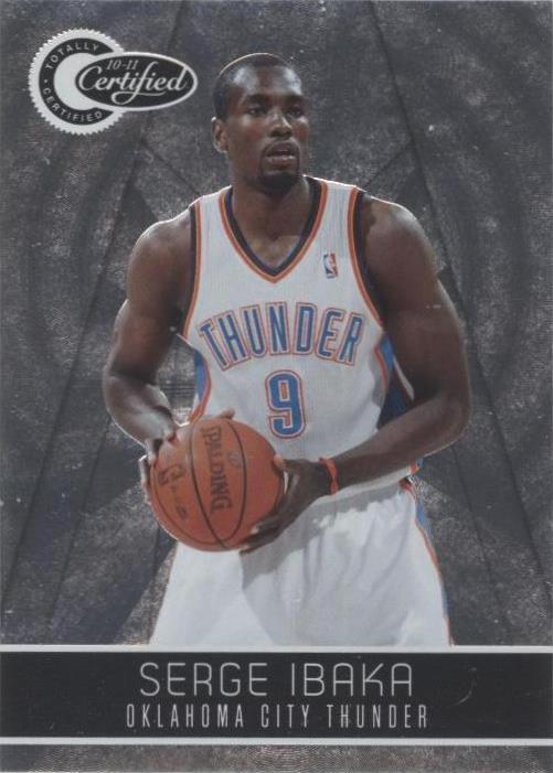 2010-11 totalmente certificado - Serge Ibaka #128