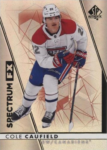 2022-23 SP Authentic - Cole Caufield #S-28