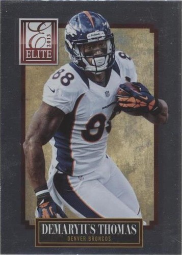 2013 Panini Elite Demaryius Thomas #32