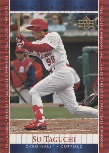 2002 Upper Deck World Series Heroes - So Taguchi #99
