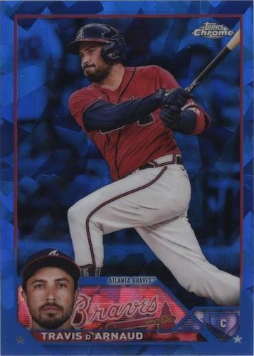 2023 Topps Chrome Sapphire Edition - Travis d'Arnaud #483