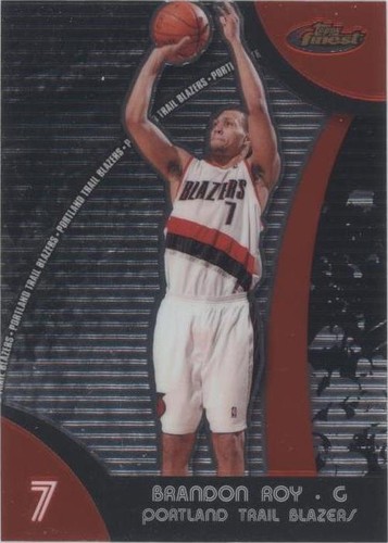 2007-08 Topps Finest - Brandon Roy #26