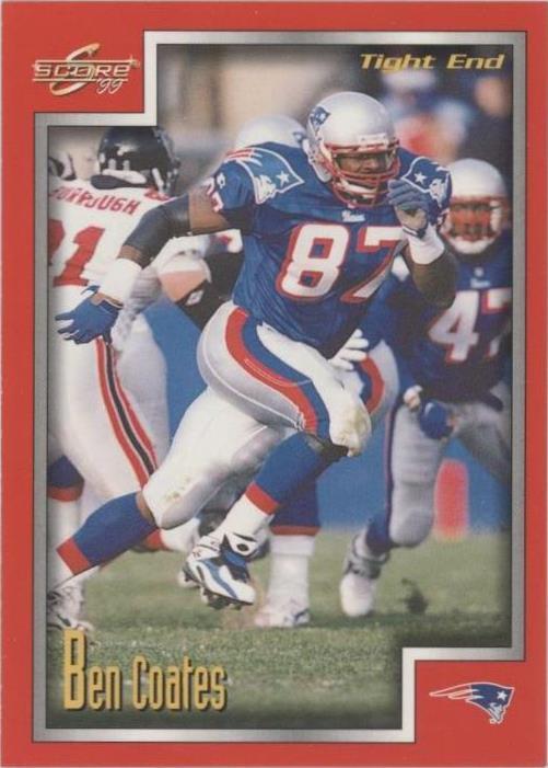 1999 Score Ben Coates #158