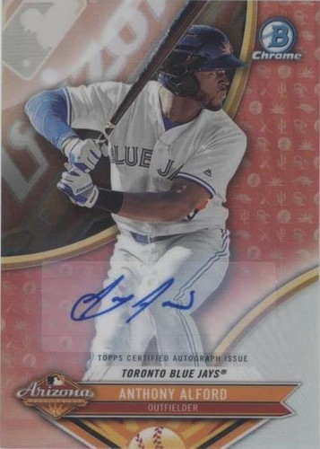 2017 Bowman Chrome - Anthony Alford #AFL-AA