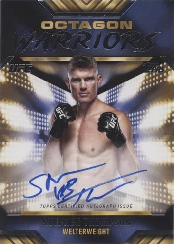 2024 Topps UFC Knockout - Stephen Thompson #OWA-STN