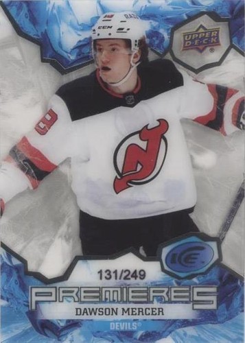 2021-22 Upper Deck Ice - Dawson Mercer #231
