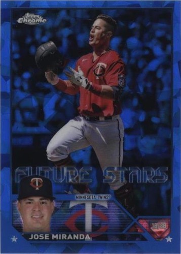 2023 Topps Chrome Sapphire Edition - Jose Miranda #505