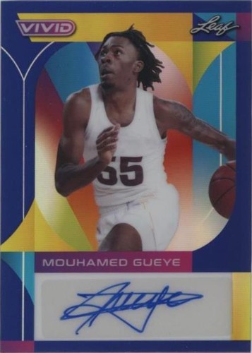 2022-23 Leaf Vivid - Mouhamed Gueye #BA-MG2