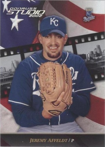 2002 Donruss Studio - Jeremy Affeldt #28