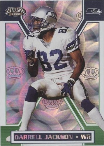 2002 Pacific Exclusive Darrell Jackson #161