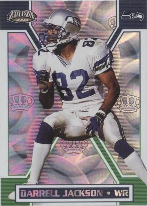 2002 Pacific Exclusive Darrell Jackson #161