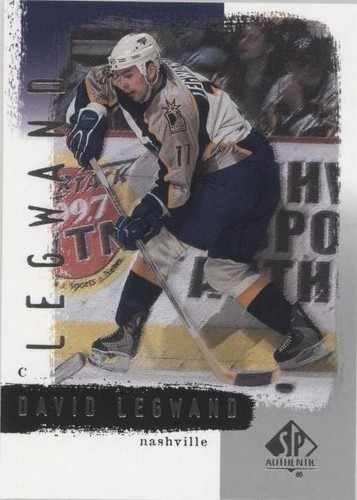 2000-01 SP Authentic - David Legwand #49