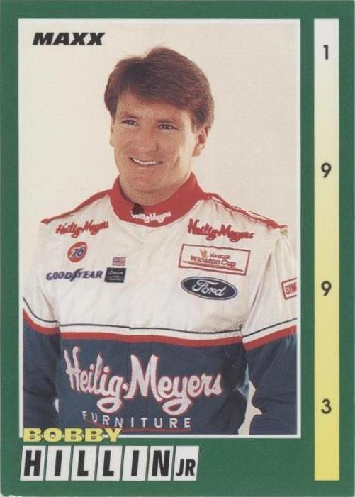 1993 Maxx - Bobby Hillin Jr. #90