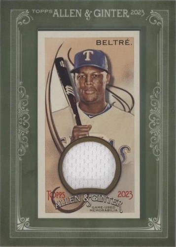 2023 Topps Allen & Ginter - Adrian Beltre #MFR-AB