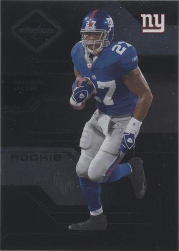 2005 Leaf Limited Brandon Jacobs #156