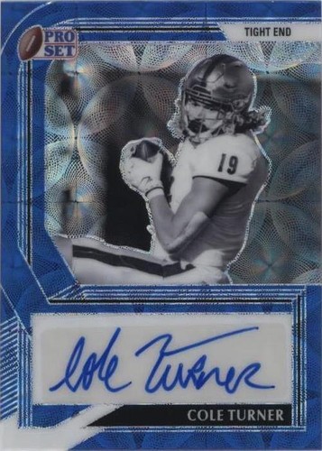 2022 Leaf Pro Set Metal Cole Turner #BW-CT1