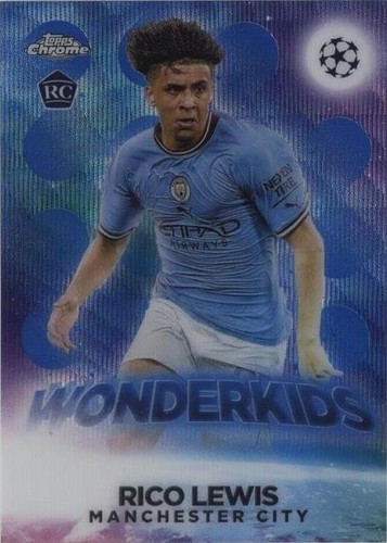 2022-23 Topps Chrome UEFA Club Competitions Rico Lewis #W-5