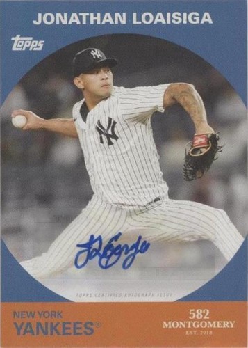 2022 Topps 582 Montgomery Club Set 5 - Jonathan Loaisiga #9A