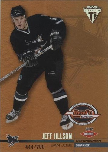 2001-02 Pacific Private Stock Titanium Draft Edition - Jeff Jillson #165