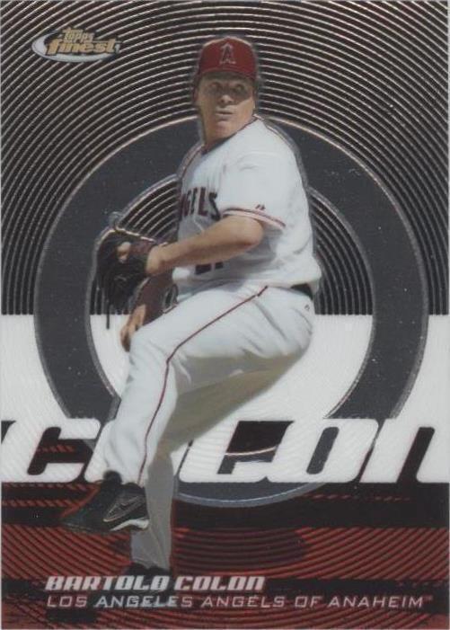2005 Topps Finest - Bartolo Colon #13