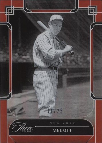 2024 Panini Three and Two - Mel Ott #86