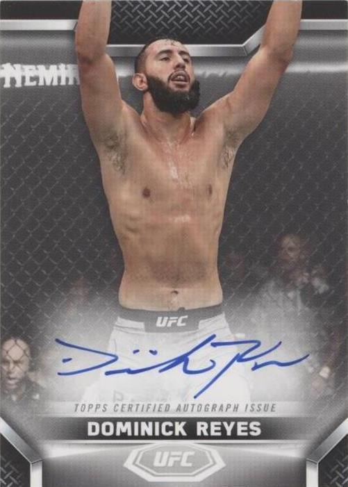 2020 Topps UFC Knockout - Dominick Reyes #KA-DR