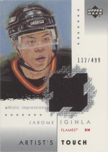 2002-03 Upper Deck Artistic Impressions - Jarome Iginla #AT-JI