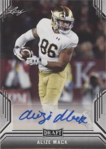 2019 Leaf Draft Alize Mack #BA-AM1