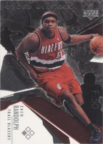 2003-04 Upper Deck Black Diamond - Zach Randolph #67