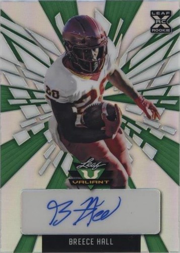 2022 Leaf Valiant Breece Hall #BA-BH1