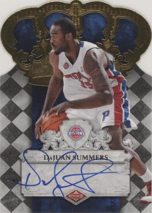 2009-10 Crown Royale - DaJuan Summers #128