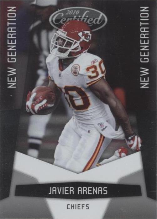 2010 Certified Javier Arenas #217